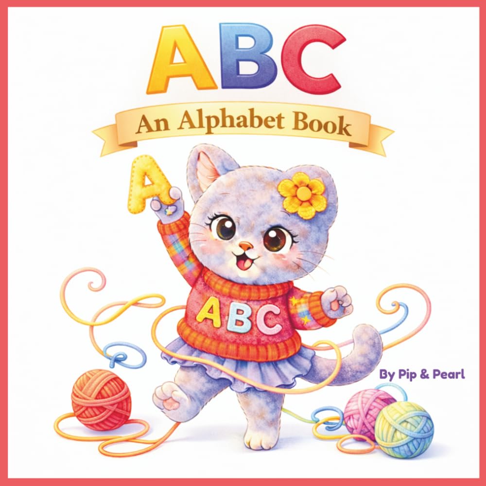 ABC: An Alphabet Book (Pip & Pearl Children's Books and Coloring Books